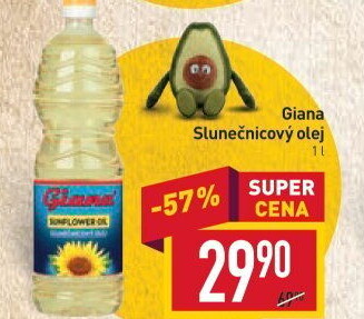 Slunečnicový olej Giana