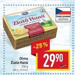 Tuk Zlatá Haná Olma