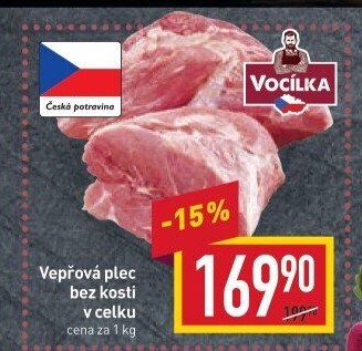 Vepřová plec bez kosti Vocílka