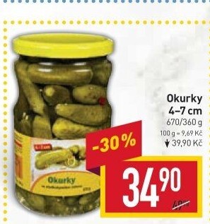 Okurky Billa