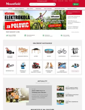 akční leták Mountfield 30.8.2023-5.9.2023
