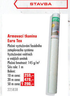 Armovací tkanina Euro Tex Den Braven