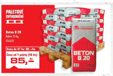 Beton B20 Uni Hobby
