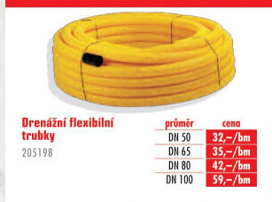 Drenážní trubka