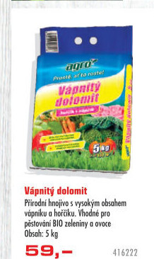 Hnojivo Dolomit Agro