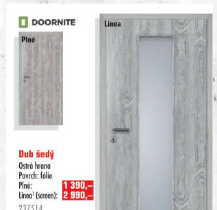Interiérové dveře Doornite