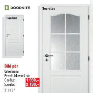Interiérové dveře Doornite