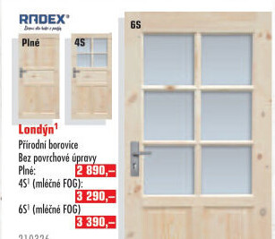 Interiérové dveře Radex