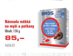 Měkká návnada na myši a potkany Bros