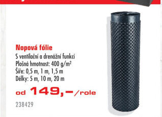 Nopová folie Den Braven