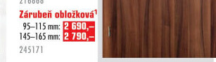 Obložková zárubeň Solodoor