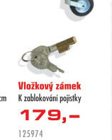 Vložkový zámek