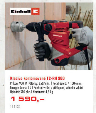 Vrtací kladivo Einhell TC-RH 900