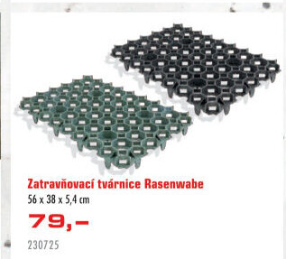 Zatravňovací tvárnice