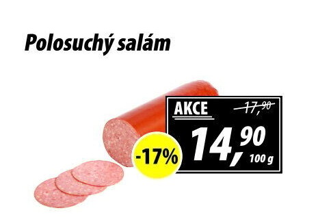 Polosuchý salám