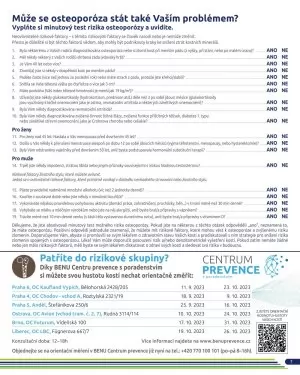 akční leták BENU Lékárna 1.9.2023-30.9.2023