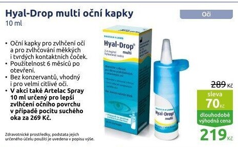 Kapky oční Multi Hyal-Drop