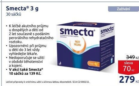 Suspenze proti průjmu Smecta