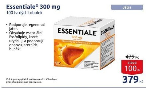 Tablety na onemocnění jater Essentiale