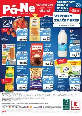akční leták Kaufland 6.9.2023-12.9.2023