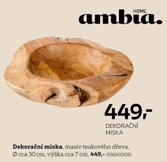 DEKORAČNÍ MISKA