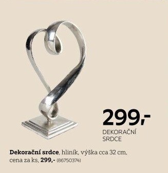 DEKORAČNÍ SRDCE