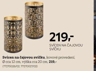 SVÍCEN NA ČAJ. SVÍČKU
