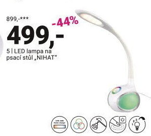 LED LAMPA NA PSACÍ STŮL „NIHAT“