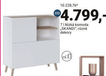 NÍZKÁ KOMODA „SKANDI“