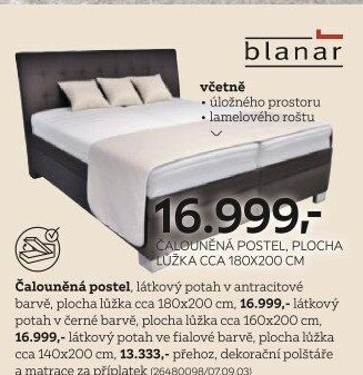 ČALOUNĚNÁ POSTEL