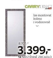 NÁSTĚNNÉ ZRCADLO