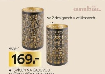 SVÍCEN NA ČAJOVOU SVÍČKU
