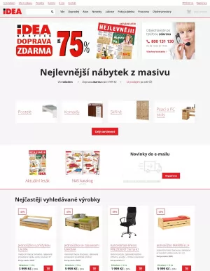 akční leták IDEA nábytek 5.9.2023-11.9.2023