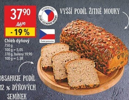 Chléb dýňový