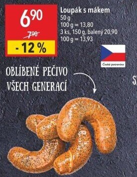 Loupák s mákem