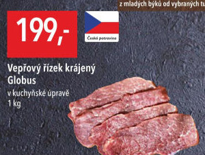 Řízky vepřové Globus