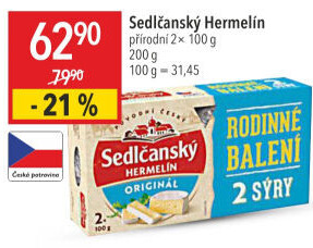 Sýr Hermelín Sedlčanský