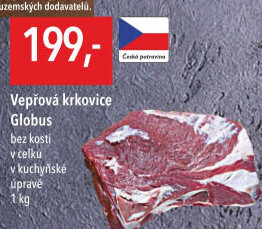 Vepřová krkovice bez kosti Globus
