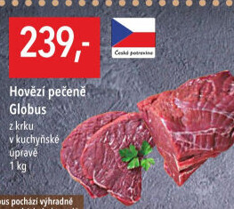 Hovězí pečeně z krku Globus