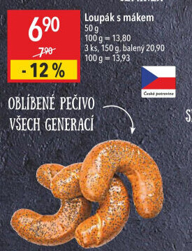 Loupák s mákem