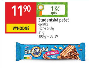 Oplatka Studentská pečeť Orion