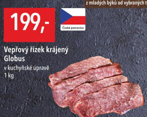Řízky vepřové Globus