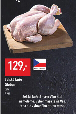 Selské kuře Globus