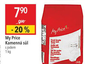 Sůl s jódem My Price