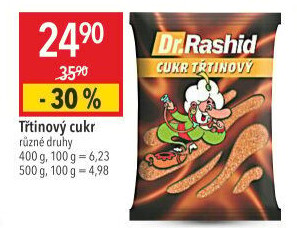 Třtinový cukr Dr. Rashid