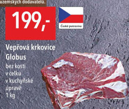 Vepřová krkovice bez kosti Globus