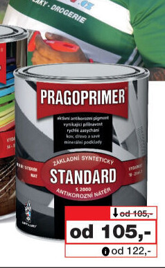 Barva na kov Standard Pragoprimer