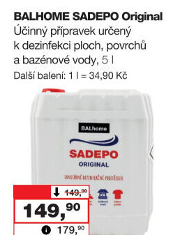 Sanitární kapalina Sadepo Balhome