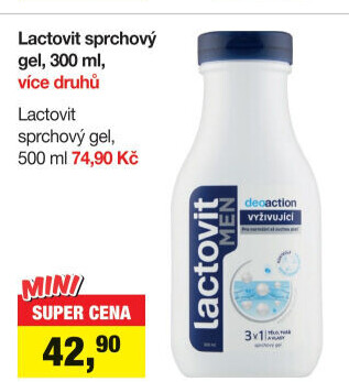 Sprchový gel Lactovit