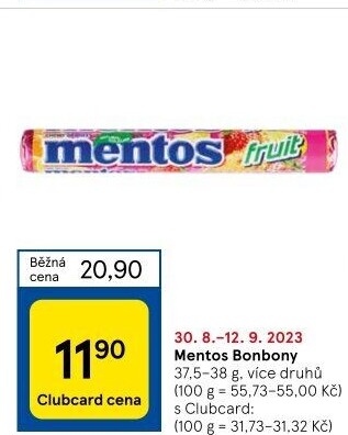 Bonbony Mentos